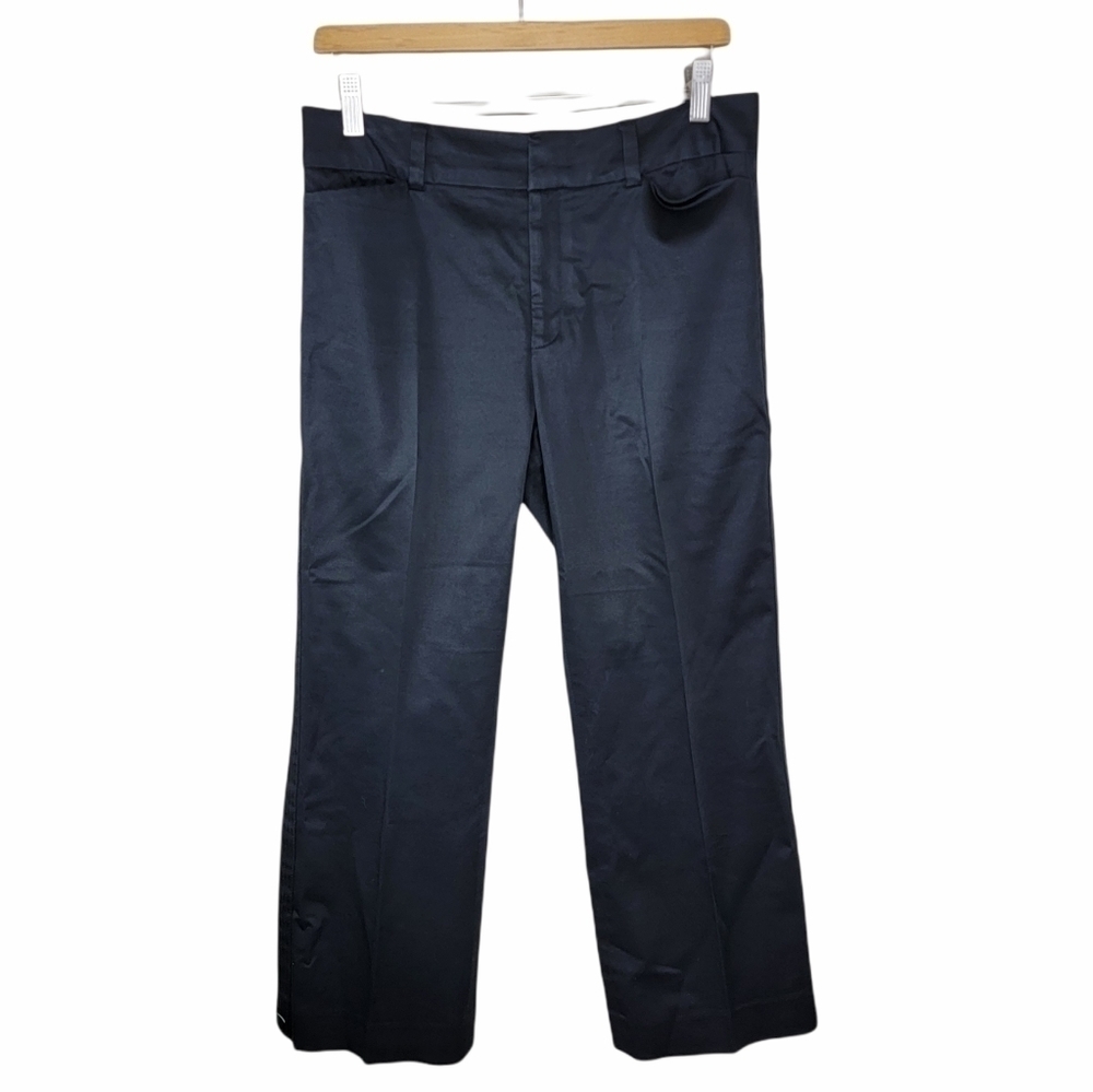 Banana Republic | Harrison Black Cropped Pants Size 6